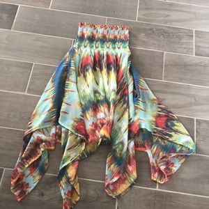 Multi colored tube dress